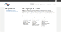 Desktop Screenshot of fnt.com.tr