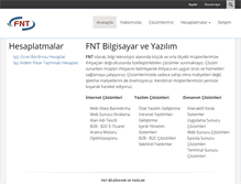Tablet Screenshot of fnt.com.tr